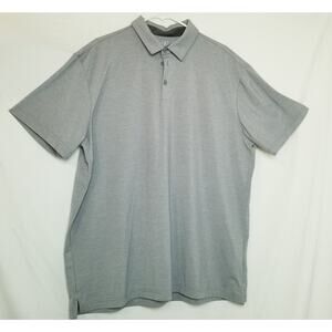 George Men's Gray Soft Knit Polo Shirt - Size XL - Excellent!